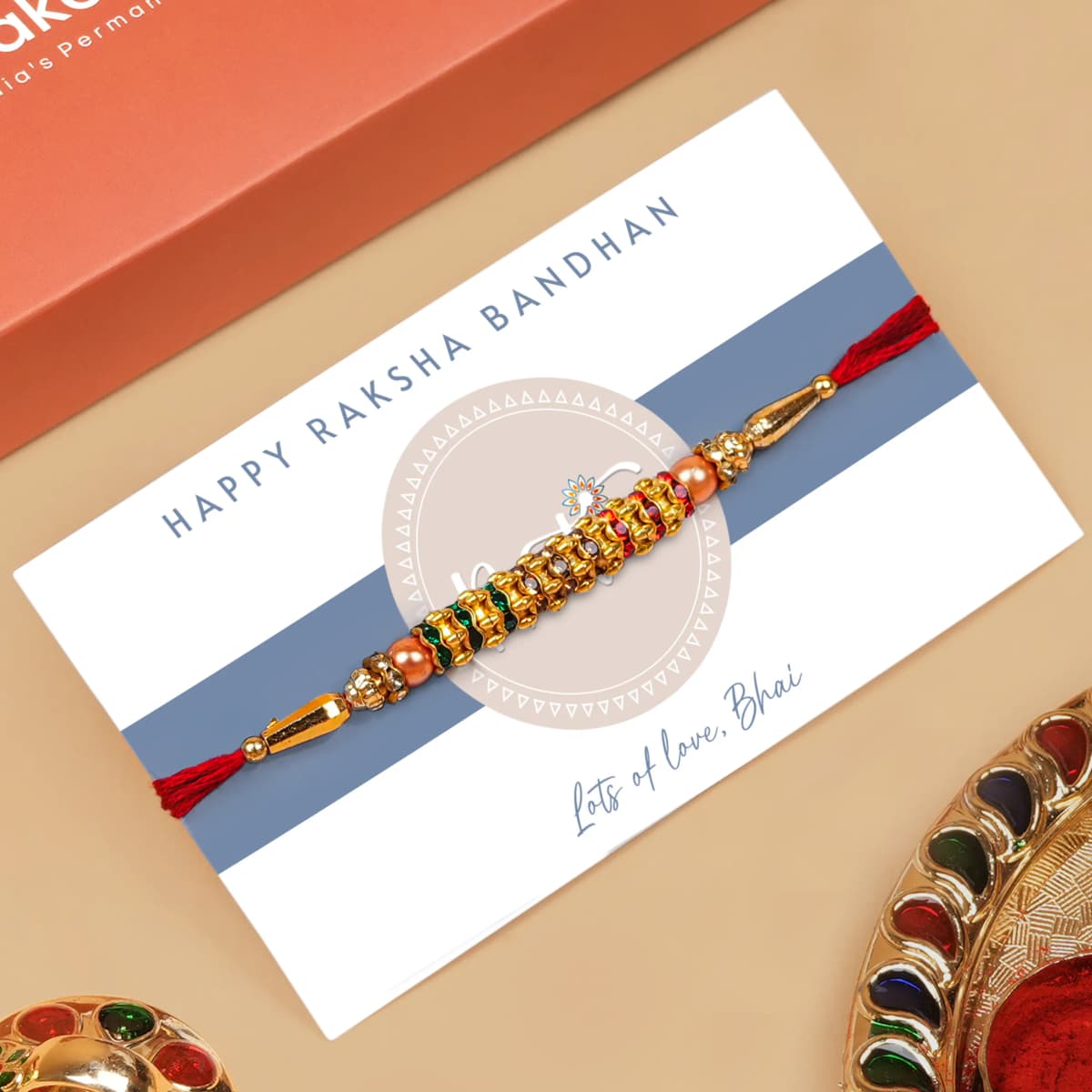 Handcrafted Satrangi Bandhan Rakhi